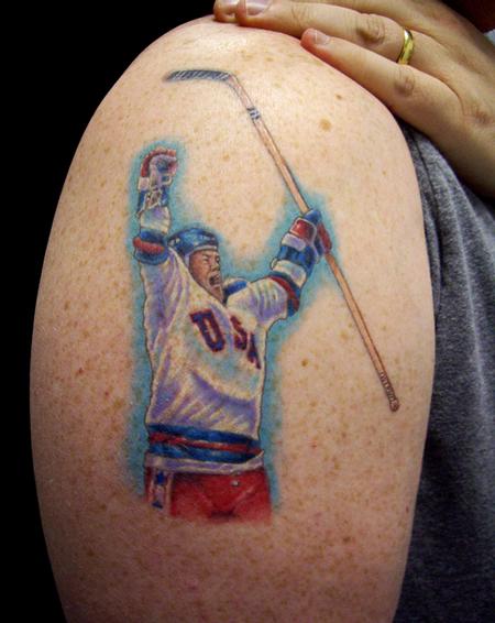 Tattoos - Hockey Tattoo - 60847